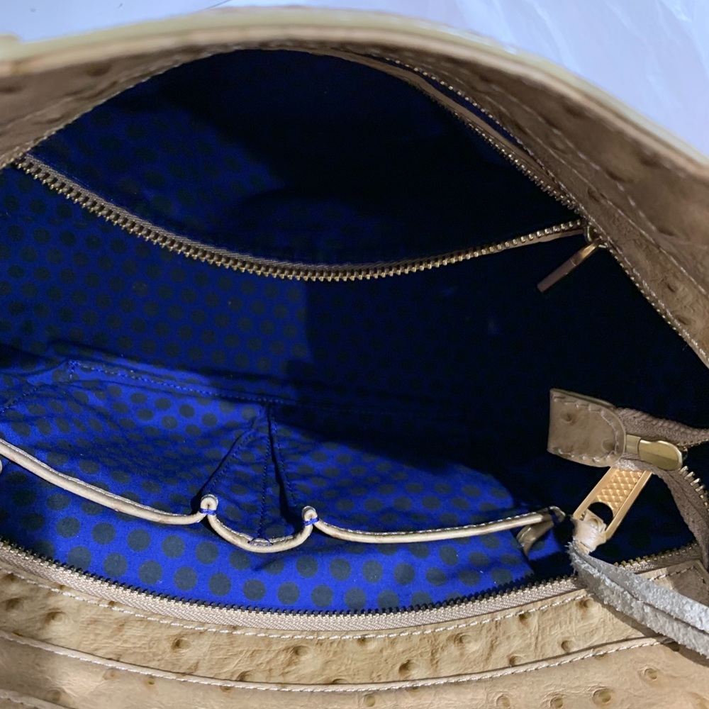 Rebecca Minkoff Desire leather ostrich satchel - Picture 7 of 8